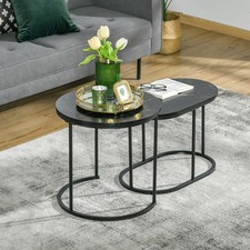 Coffee Table Set of 2 Modern