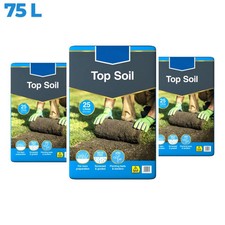 75L Premium Top Soil | Nutrient-Rich Garden Soil | Lawn, Borders & Planters