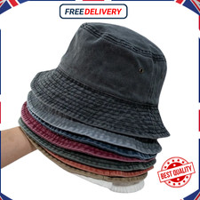 Stonewashed Cotton Bucket hat