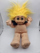 Vintage Russ Troll Blonde Blue