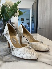 Diane Hassall 'Cymbeline' Purest Ivory, UK 5, Wedding Shoes. (RRP £199)
