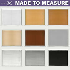 MADE TO MEASURE PVC ALUMINIUM WOODGRAIN VENETIAN BLINDS 25MM