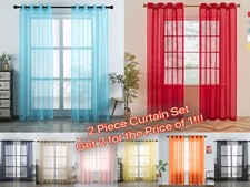 NEW 2 Piece Solid Sheer