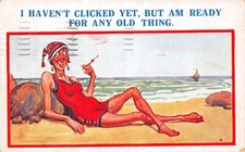H B OLD  COMIC POSTCARD