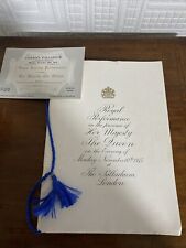Rare 1975 Royal Variety Show Programme & Tickets
