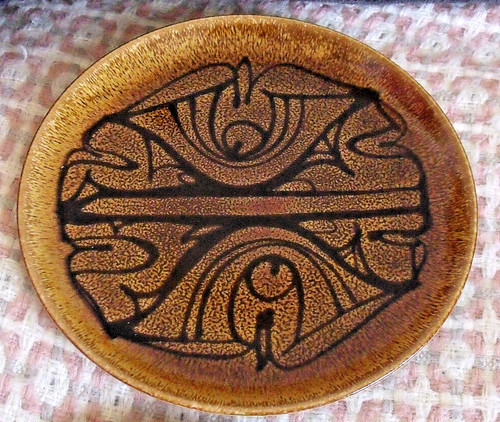 Poole pottery aegean - poole, plate