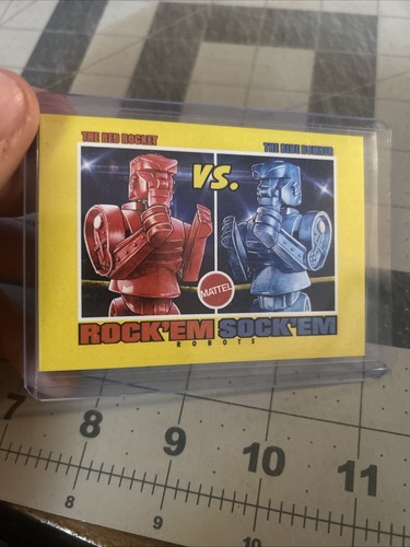 Mattel rock sock em - rock’em, sock’em