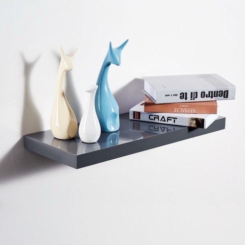 Modern high gloss shelf - high,