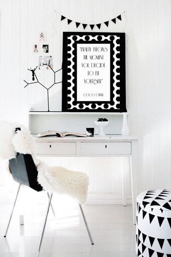 Chanel fashion black white - black,