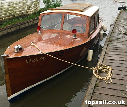 Wooden day boat - day,