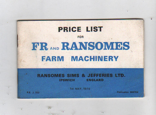 1st may 1970 and ransomes - 1970, fr