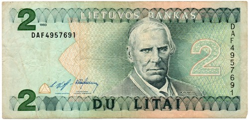 Lithuania litai 1993 - lithuania, 2