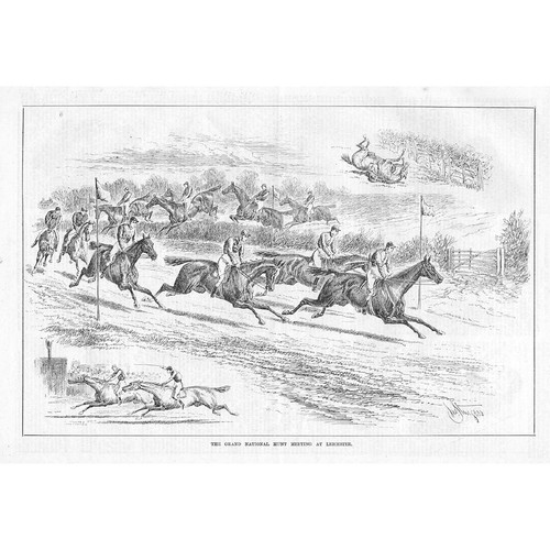 Horse racing the grand - racing,