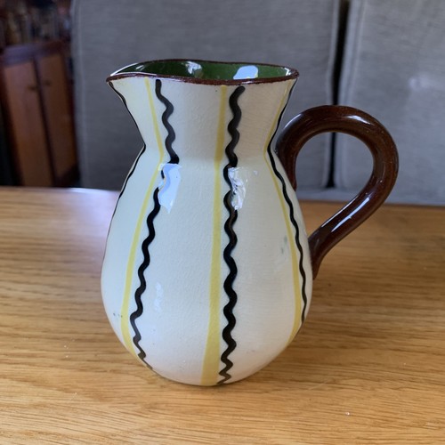 Babbacombe pottery jug - pottery, pat