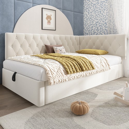 Upholstered bed frame daybed - upholstered,