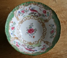 Minton 4863 Green Cockatrice