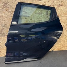 13-19 RENAULT CLIO MK4 PASSENGER NEAR SIDE REAR DOOR BLACK PAINT CODE TEGNE