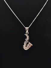 925 Sterling Silver Saxophone