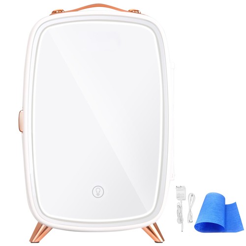 Mini fridge with mirror - 6l,