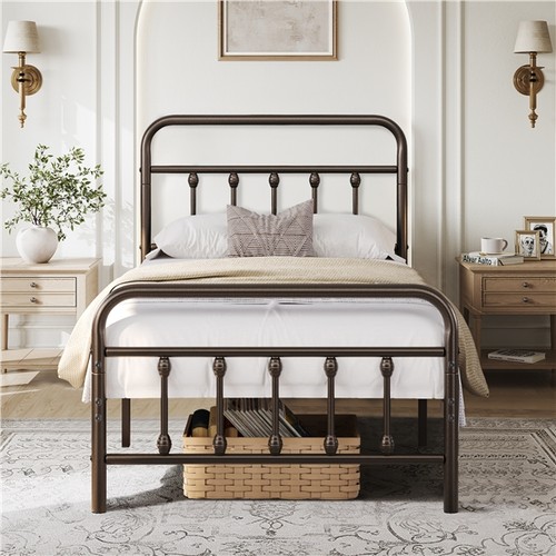 3ft single metal bed frame - 3ft,