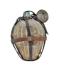 Antique Wicker Covered Water