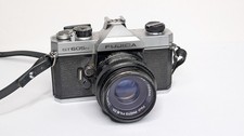 Fujica ST605N 35mm SLR Camera with Fuji Photo Film Co. Fujinon 55mm f2.2