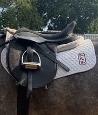 Full Set Of Tack. 17” Thorowgood Wide. Full Size Micklam Style Bridle.