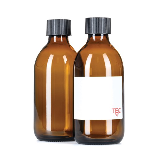 Tec amber glass bottles with - tec,