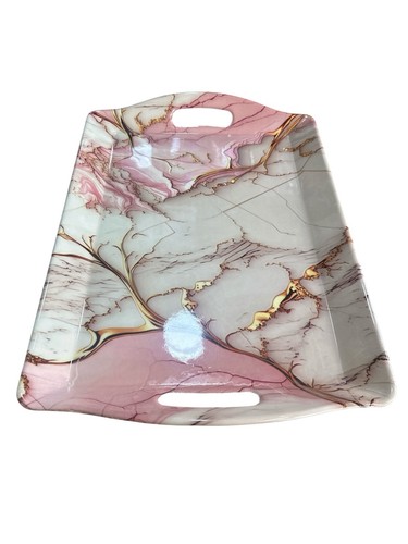 Pink and gold - marble, design