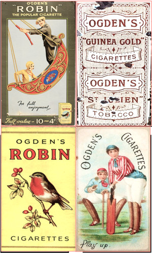 Cigarette card reproductions - cigarette,