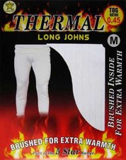 Mens Thermal Long Johns Pants