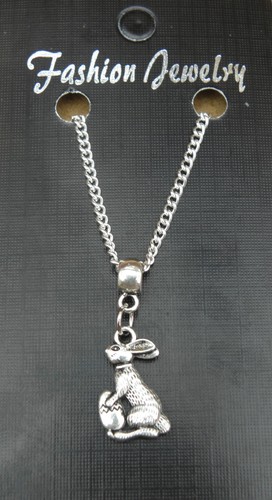Bunny rabbit pendant - pendant, necklace