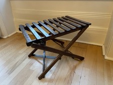 Vintage Folding Luggage Stand