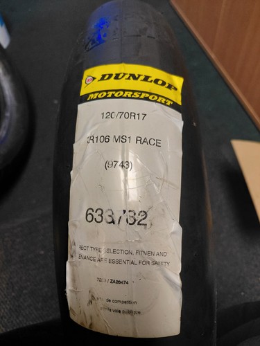 Dunlop kr106 slick - dunlop, front