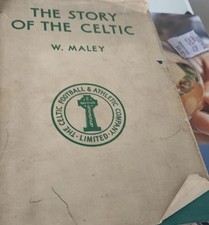 Original 1939 Story of Celtic Edition by William Maley  Hardback Book rare  