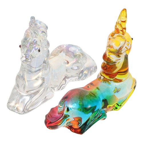 2pcs crystal figurine unique - figurine:,