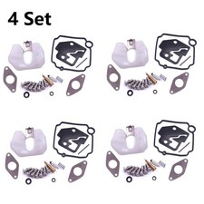 4x Carburetor Repair Kit Boat