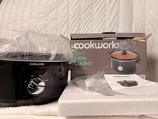 Cookworks Black Slow Cooker -