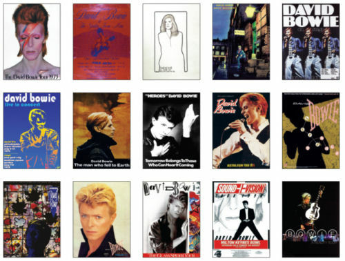 David bowie concert posters - bowie,