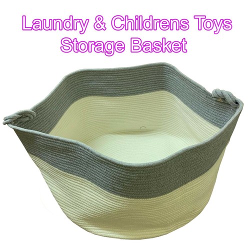 Xxxlarge cotton rope basket - cotton,