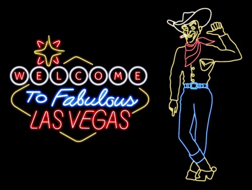 Welcome las vegas retro - las, vegas,