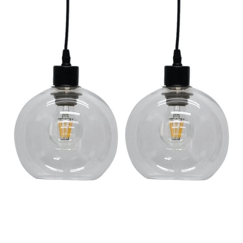 Set modern glass globe - of, 2