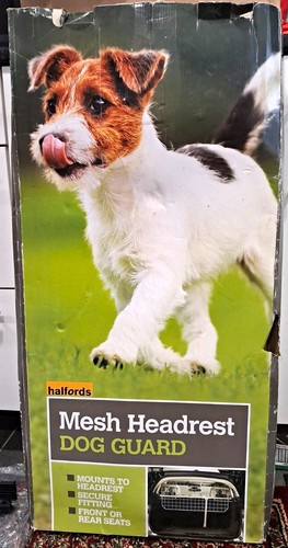 Halfords mesh dog guard - dog,