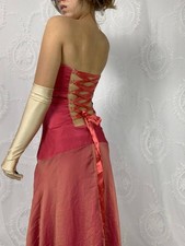 Vintage y2k Pink Ruched