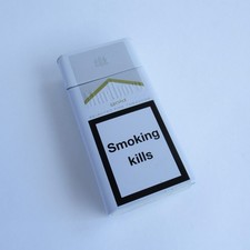 Limited Edition Marlboro Gold Cigarette Tin (10 Lights Metal Case Box Holder)