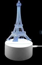3D Night Light, Eiffel tower