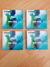 4x TDK Minidisc MD-RXG 80