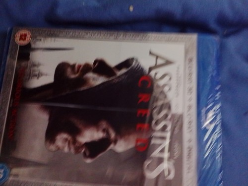Assassins creed blu ray dvd - creed, blu-ray