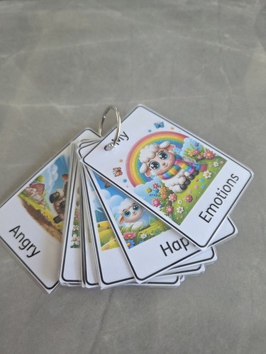 Emotions flash cards - ,, autism