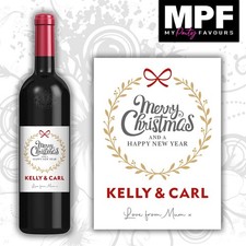 Personalised CHRISTMAS Wine